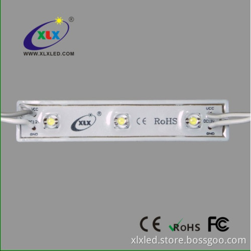 3 years warranty 12v led waterproof high brightness 3 leds module